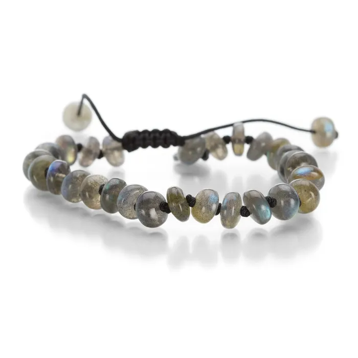 Joseph Brooks Bracelets 8mm Smooth Labradorite Beaded Bracelet