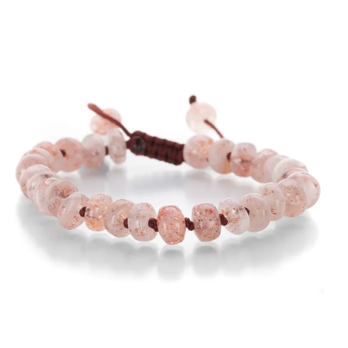 Joseph Brooks Bracelets 8mm Smooth Sunstone Beaded Bracelet
