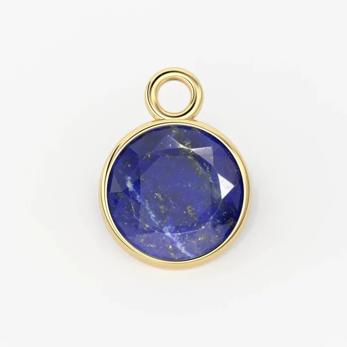 Lapis Lazuli 14k Solid Gold Charm 456mm Natural Blue Gemstone Pendant 2pc Jalvi Co Charm Necklaces Lapis Lazuli 14k Solid Gold Charm 456mm Natural Blue Gemstone Pendant 2pc Jalvi Co Charm Necklaces