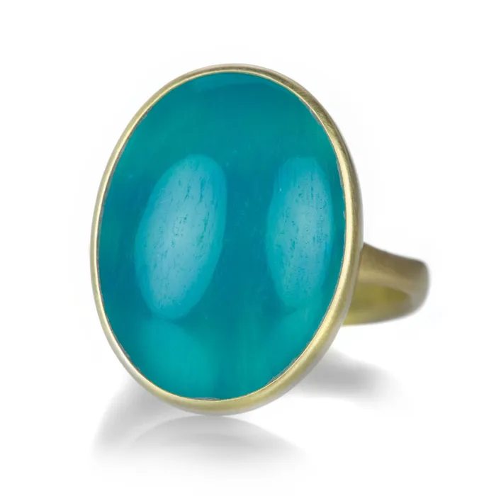 Lola Brooks Arizona Chrysocolla Ring Rings