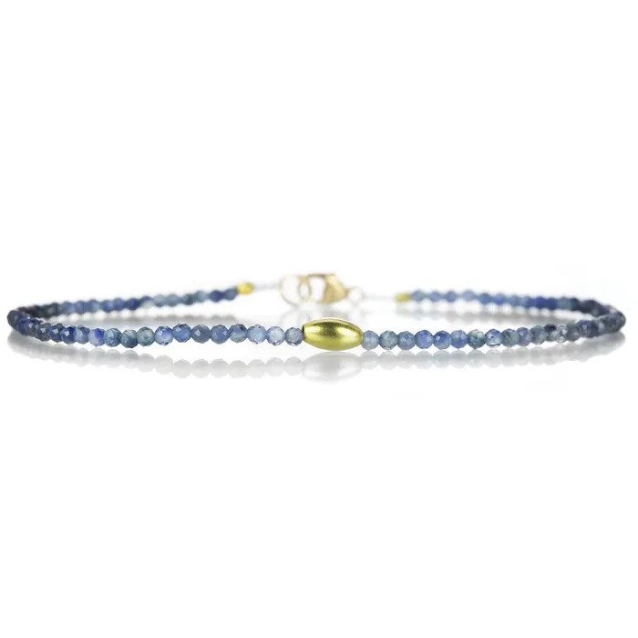 Margaret Solow Bracelets Sapphire Beaded Bracelet