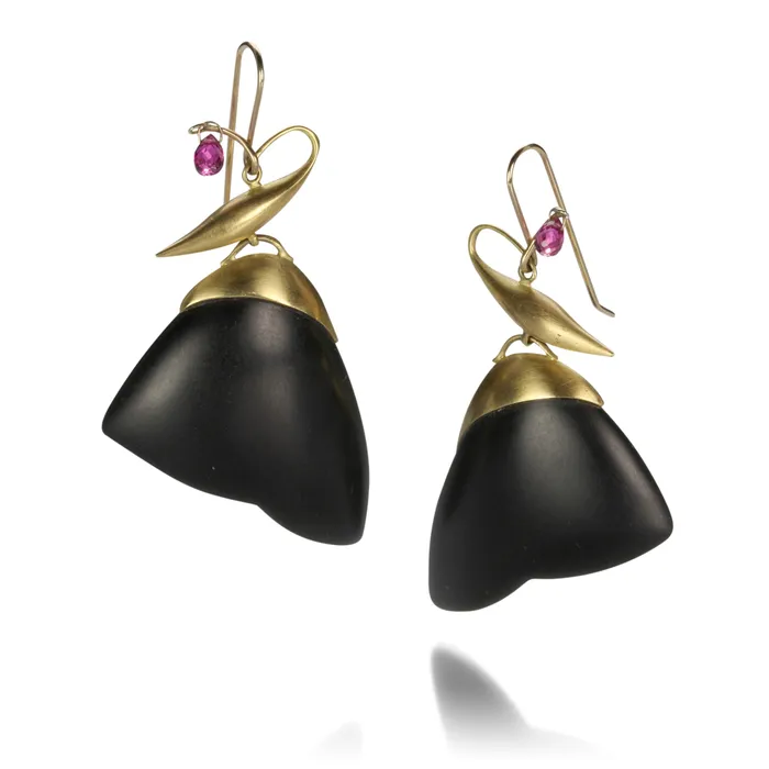 Moth Wing Earrings Gabriella Kiss Earrings