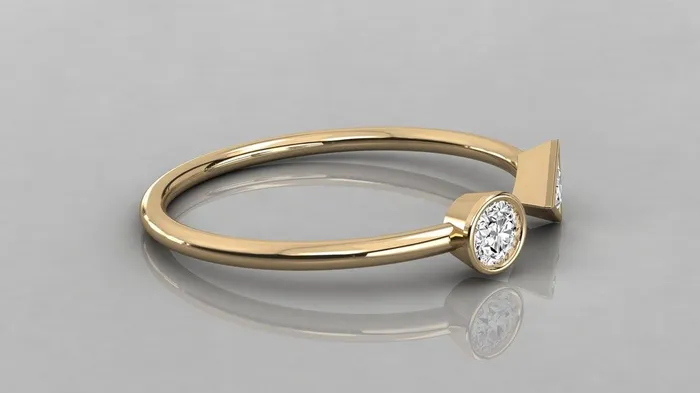 Open Design Ring Trillion Round Diamond Ring Bezel Set Ring Diamond Ring Diamond Bezel Set Wedding Band Jalvi Co Rings Open Design Ring Trillion Round Diamond Ring Bezel Set Ring Diamond Ring Diamond Bezel Set Wedding Band Jalvi Co Rings