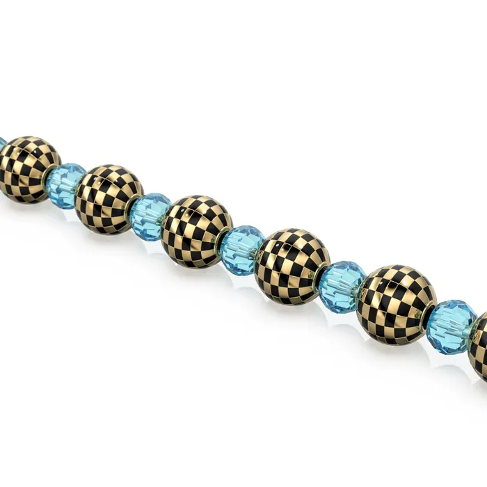 PreStyled Sets 10mm 18k Solid Yellow Gold Round Ball Checkerboard Enamel Spacer Findings Beads 1 piece Jalvi Co PreStyled Sets 10mm 18k Solid Yellow Gold Round Ball Checkerboard Enamel Spacer Findings Beads 1 piece Jalvi Co