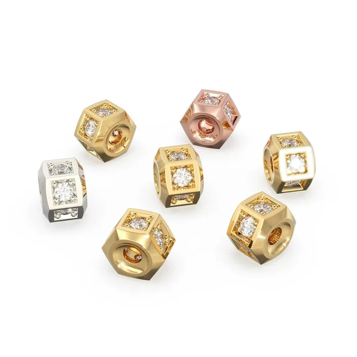 PreStyled Sets 6mm Diamond Rondelle Gold Beads 14k Solid Yellow Gold 6mm Designer Wheel Bead Diamond Finding Jewelry Making Essentials Jalvi Co PreStyled Sets 6mm Diamond Rondelle Gold Beads 14k Solid Yellow Gold 6mm Designer Wheel Bead Diamond Finding Jewelry Making Essentials Jalvi Co