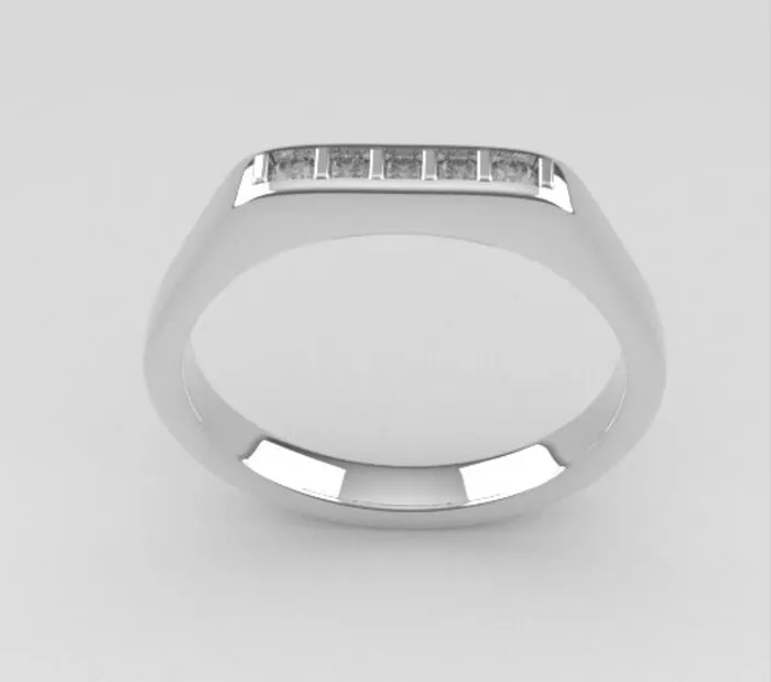 Rings JCM DESIGN JEWELRY 14K Engagement Ring with Diamond VS1 Stone STT bezel