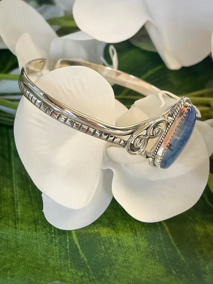 Rings Sterling Silver Sterling Opal Artisan Cuff SophiaRene Boutique Rings Sterling Silver Sterling Opal Artisan Cuff SophiaRene Boutique