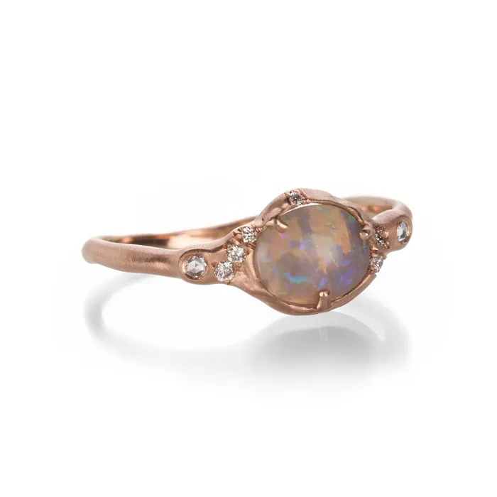Sirciam Rings Sun Beam Opal Ring