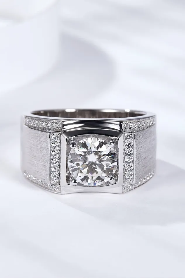 Trendsi So Charmed 1 Carat Moissanite Ring Rings