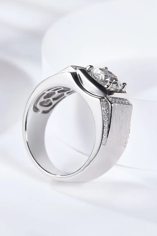 Trendsi So Charmed 1 Carat Moissanite Ring Rings