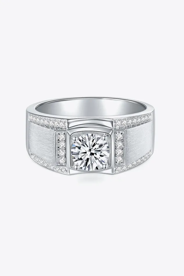 Trendsi So Charmed 1 Carat Moissanite Ring Rings