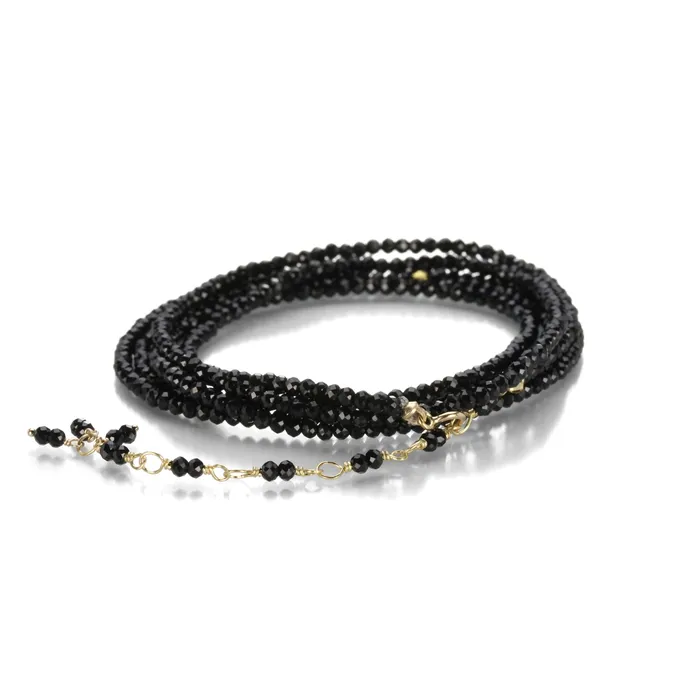 Wrap Black Spinel Bracelet Anne Sportun Bracelets