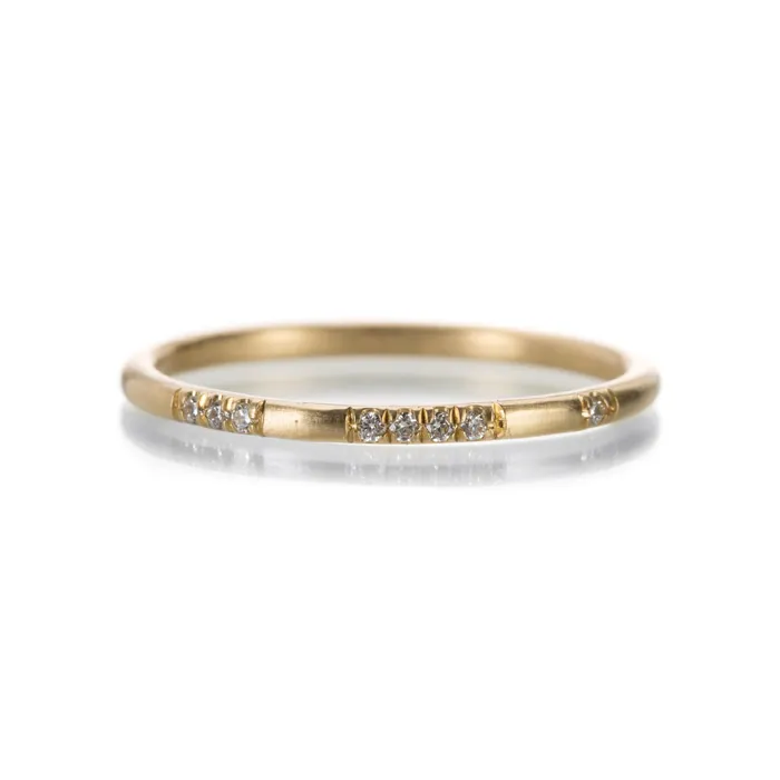 Yellow Gold Diamond I Love You Ring Nicole Landaw Rings