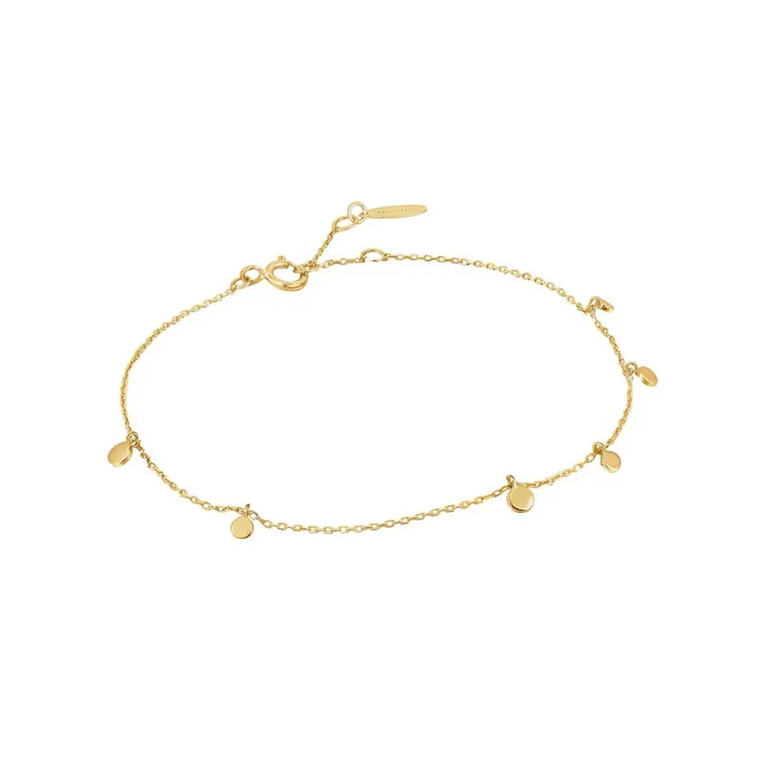 Ania Haie Bracelets 14kt Gold Mixed Disc Bracelet