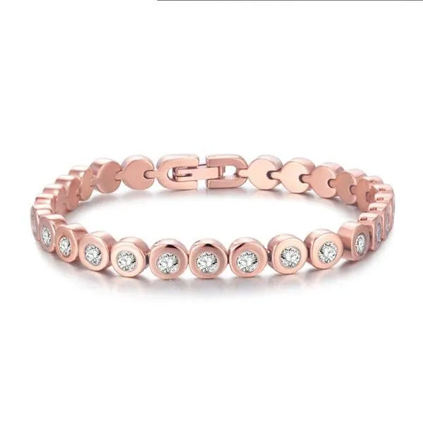 Bracelets Rose Gold Bracelet For Women sparklingselections