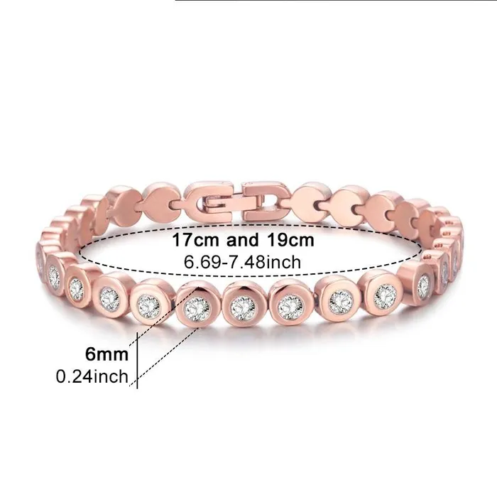 Bracelets Rose Gold Bracelet For Women sparklingselections Bracelets Rose Gold Bracelet For Women sparklingselections