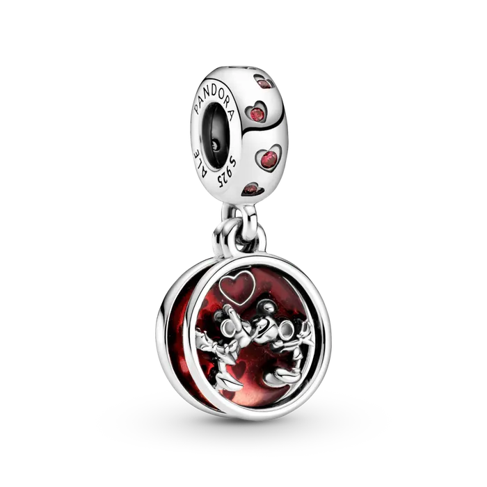 Charm Necklaces Pandora Pandora Disney Mickey Minnie Kiss Dangle Charm Final Sale Charm Necklaces Pandora Pandora Disney Mickey Minnie Kiss Dangle Charm Final Sale