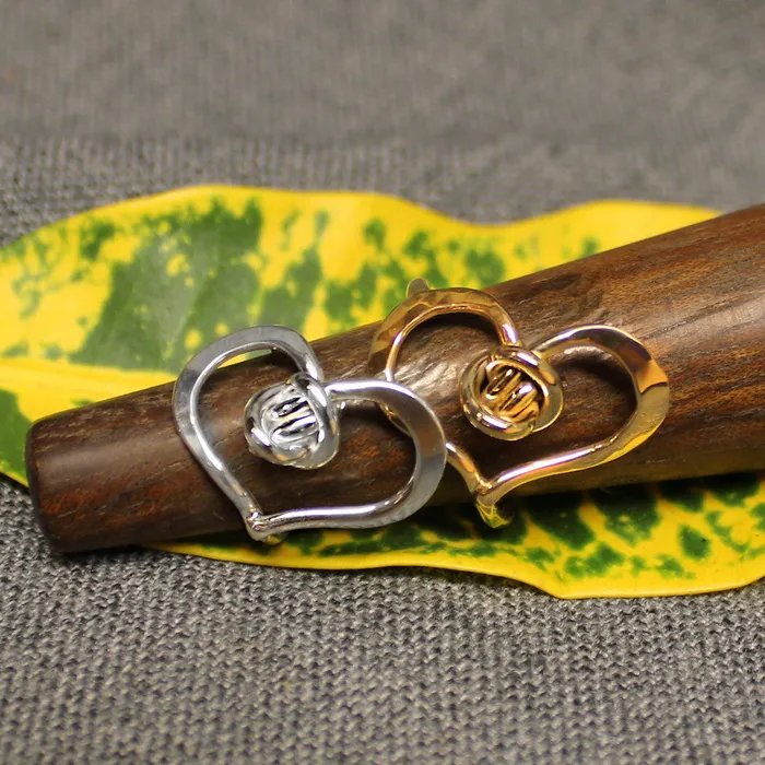 Crucian Gold Rings Heart Ring