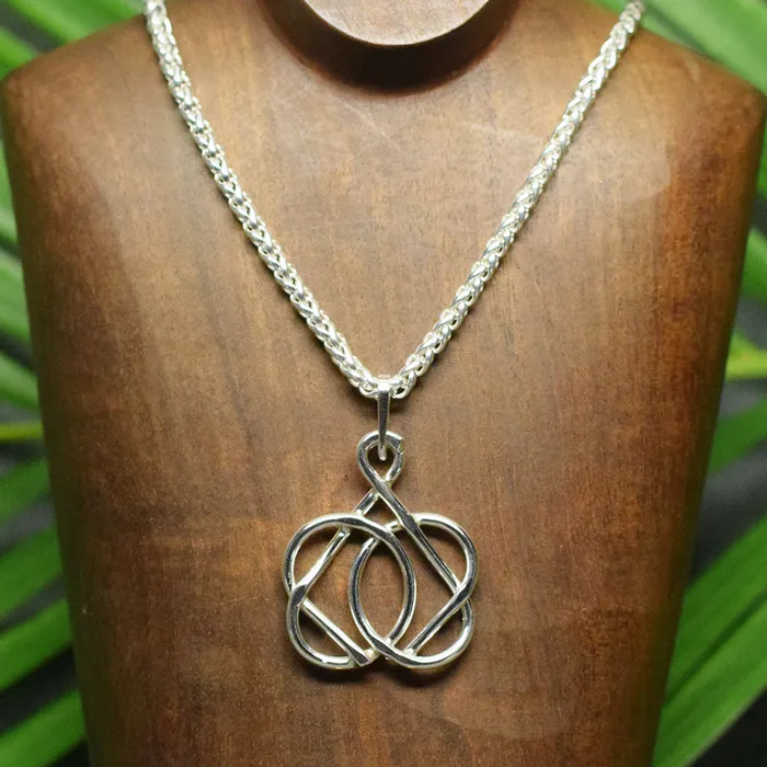 Crucian Gold Rings Sterling Silver Heavy Wheat Chain