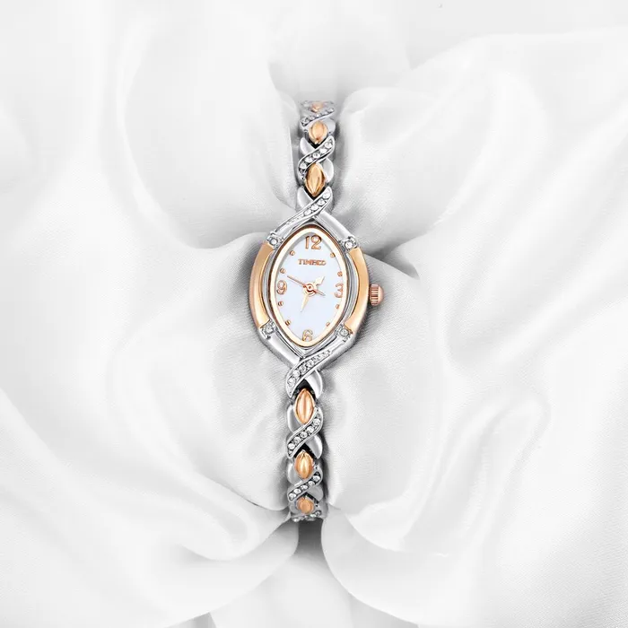 Earrings New Women Simple Style Gold Silver Crystal Dial Watch sparklingselections Earrings New Women Simple Style Gold Silver Crystal Dial Watch sparklingselections