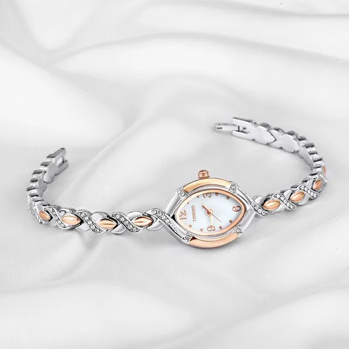 Earrings New Women Simple Style Gold Silver Crystal Dial Watch sparklingselections Earrings New Women Simple Style Gold Silver Crystal Dial Watch sparklingselections