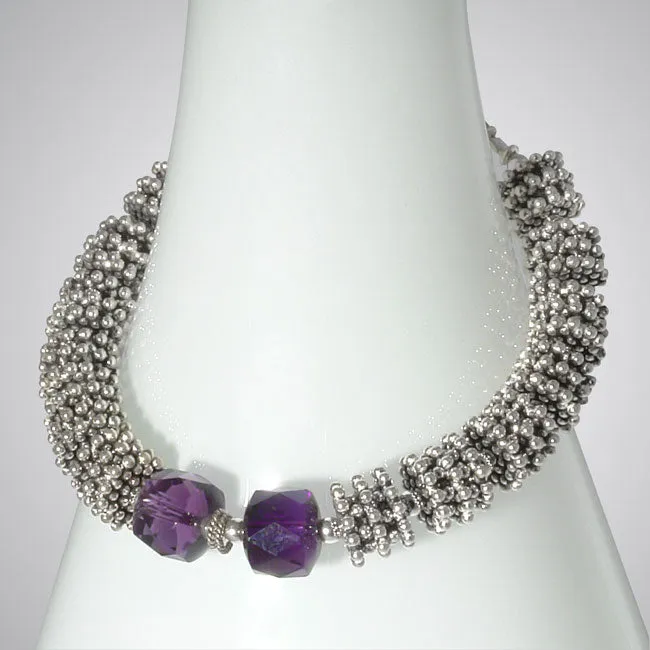 Elisa Ilana Bracelets Amethyst Sterling Silver Bracelet156547