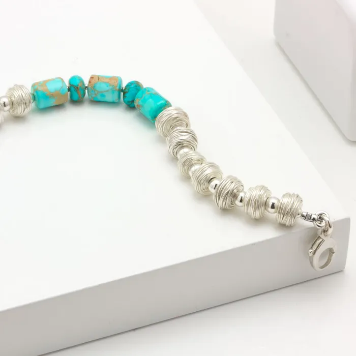 Elisa Ilana Bracelets Impressionist Collection Turquoise Bracelet Elisa Ilana Bracelets Impressionist Collection Turquoise Bracelet