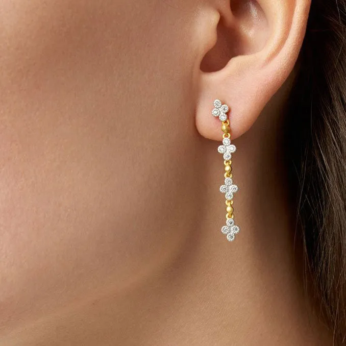 Freida Rothman Freida Rothman Visionary Fusion Clover Earrings ONLY 1 LEFT Earrings Freida Rothman Freida Rothman Visionary Fusion Clover Earrings ONLY 1 LEFT Earrings