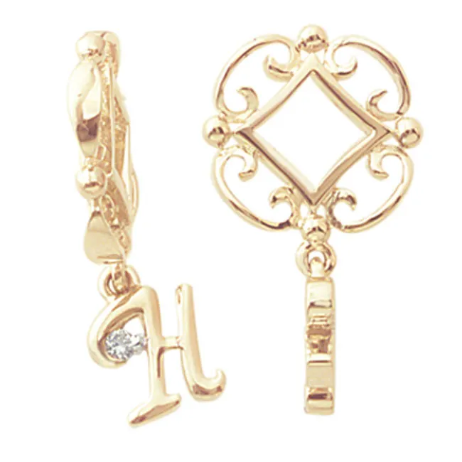 PreStyled Sets Storywheels Storywheels 14K Yellow Gold H Dangle