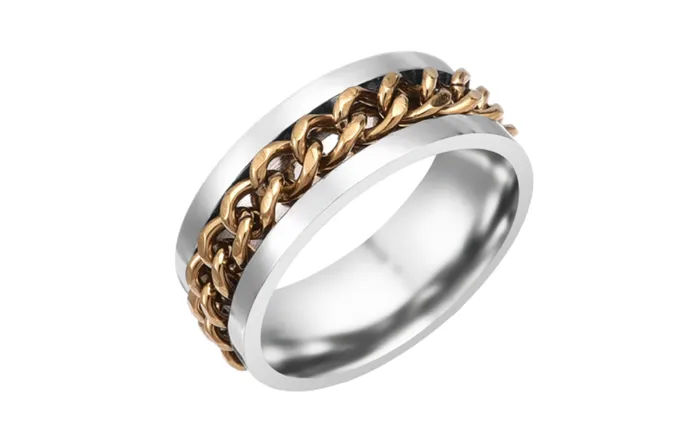 Rings Sparkling Selection 316L Stainless Steel with Unique Shaped Wedding Party Engagement Ring Rings Sparkling Selection 316L Stainless Steel with Unique Shaped Wedding Party Engagement Ring