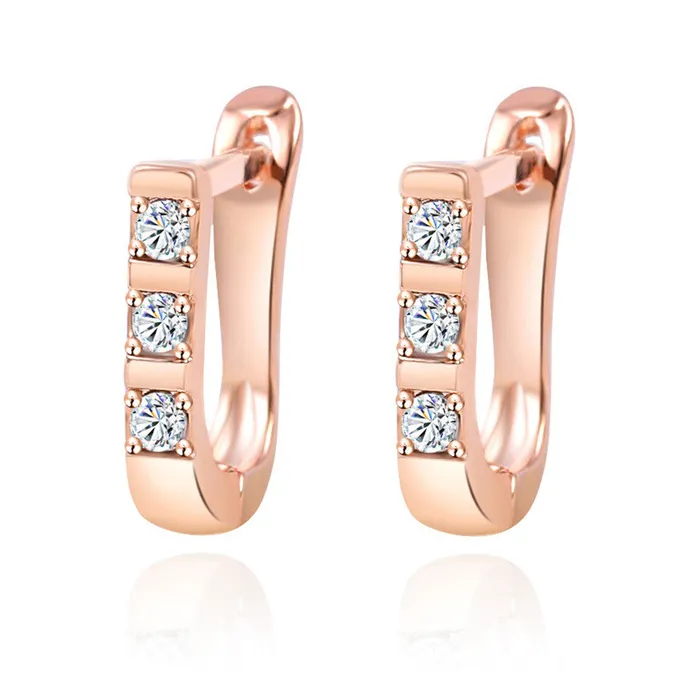 sparklingselections Earrings New Trendy Cubic Zircon Wedding Jewelry Stud Earrings For Women Geometric White Gold Plated Fashion Earrings Jewelry sparklingselections Earrings New Trendy Cubic Zircon Wedding Jewelry Stud Earrings For Women Geometric White Gold Plated Fashion Earrings Jewelry