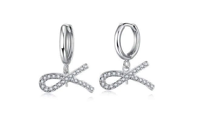 sparklingselections Lacy Shaped Hoop Earrings Earrings