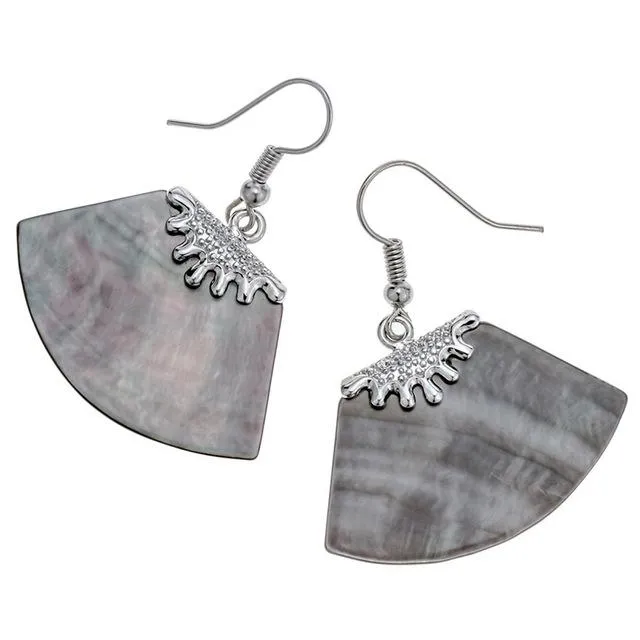 sparklingselections Natural Shell Drop Dangle Earrings Earrings sparklingselections Natural Shell Drop Dangle Earrings Earrings
