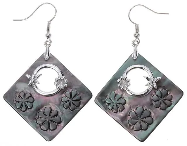 sparklingselections Natural Shell Drop Dangle Earrings Earrings sparklingselections Natural Shell Drop Dangle Earrings Earrings