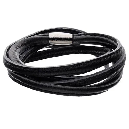 STORY by Kranz Ziegler Triple Wrap Double Strand Black Lambskin Bracelet RETIRED ONLY 5 LEFT STORY Bracelets STORY by Kranz Ziegler Triple Wrap Double Strand Black Lambskin Bracelet RETIRED ONLY 5 LEFT STORY Bracelets