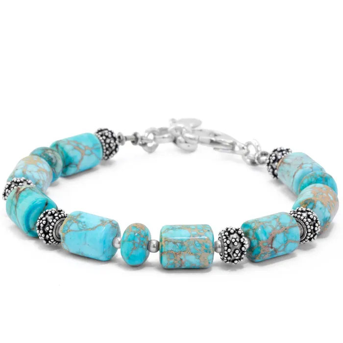 The Goddess Collection Turquoise Bracelet Elisa Ilana Bracelets