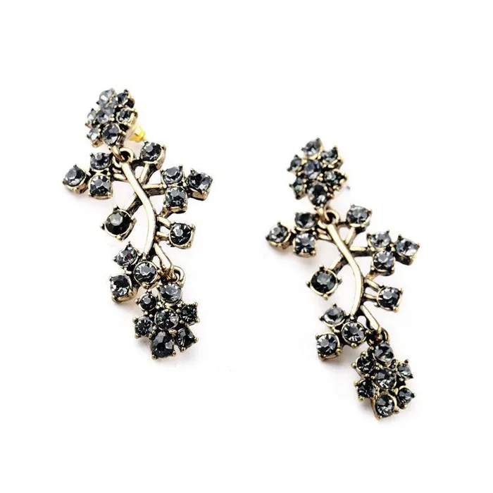 Tide All Match Crystal Branches Clearly Sparkly Earrings for Women sparklingselections Earrings Tide All Match Crystal Branches Clearly Sparkly Earrings for Women sparklingselections Earrings
