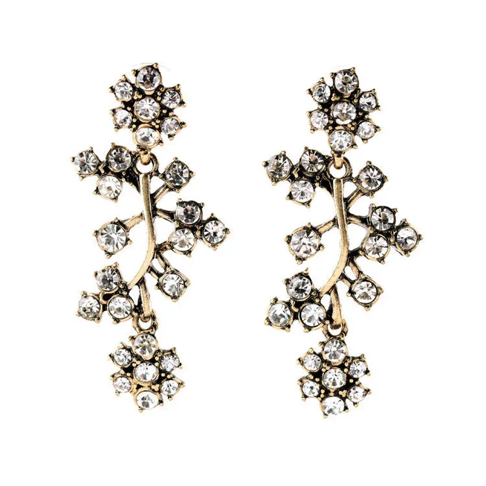 Tide All Match Crystal Branches Clearly Sparkly Earrings for Women sparklingselections Earrings Tide All Match Crystal Branches Clearly Sparkly Earrings for Women sparklingselections Earrings
