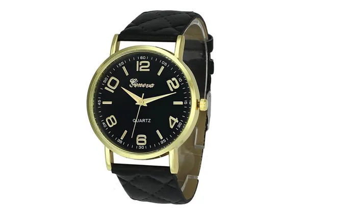Watches sparklingselections Leather Analog Quartz Watch Women