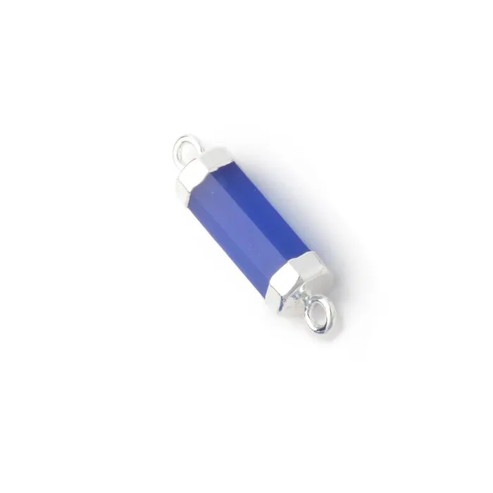 13x5mm Silver Leafed Santorini Chalcedony Faceted Barrel Tube 1 Connector Beadsofcambaycom Rings 13x5mm Silver Leafed Santorini Chalcedony Faceted Barrel Tube 1 Connector Beadsofcambaycom Rings