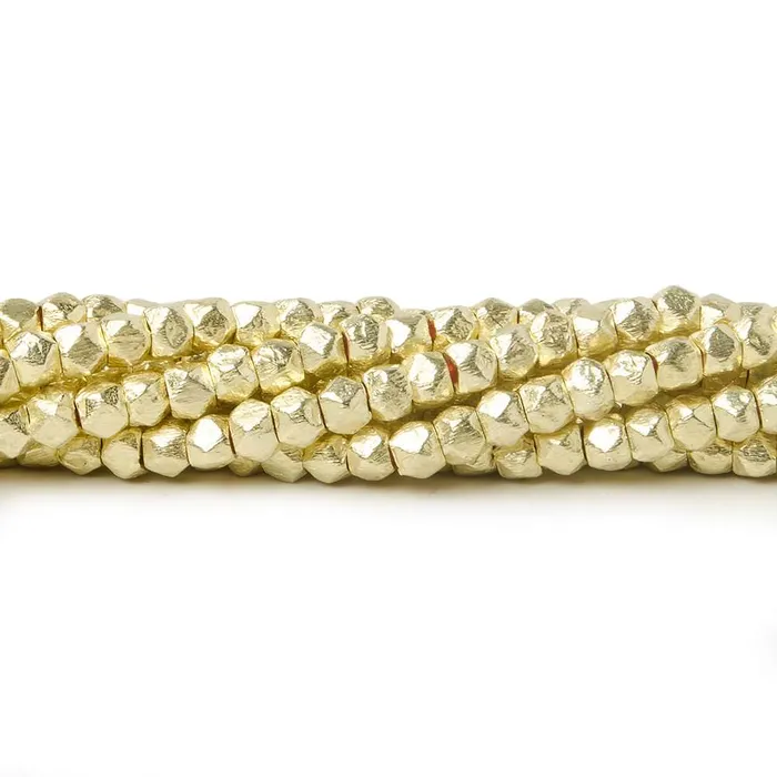 3mm Brushed Hand Cut Faceted Nugget Beads Beadsofcambaycom Rings 3mm Brushed Hand Cut Faceted Nugget Beads Beadsofcambaycom Rings