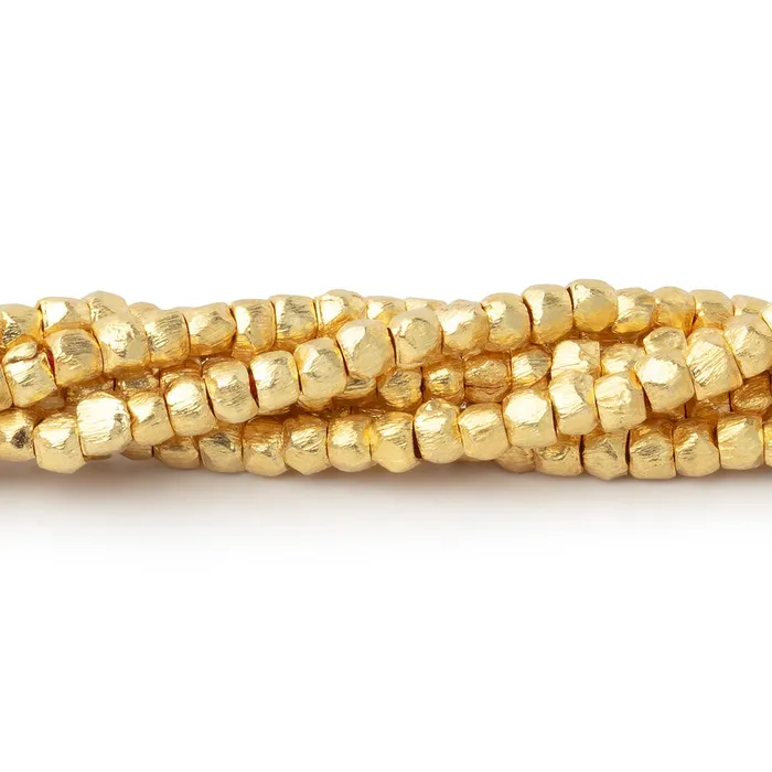 3mm Brushed Hand Cut Faceted Nugget Beads Beadsofcambaycom Rings 3mm Brushed Hand Cut Faceted Nugget Beads Beadsofcambaycom Rings