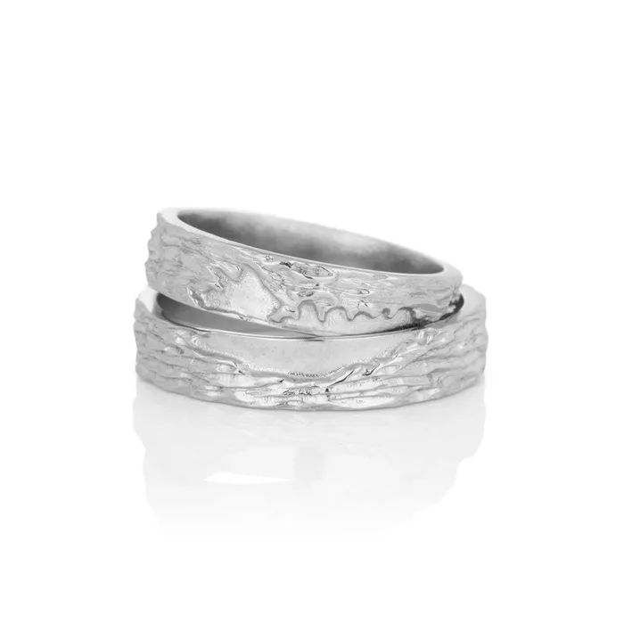 AURUM by Gubjrg Rings Mens wedding ring MAGMA