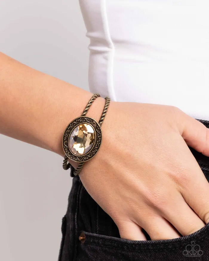 Bracelets Braided Balance Brass Bracelet Jewelry by Bretta Paparazzi Accessories Bracelets Braided Balance Brass Bracelet Jewelry by Bretta Paparazzi Accessories