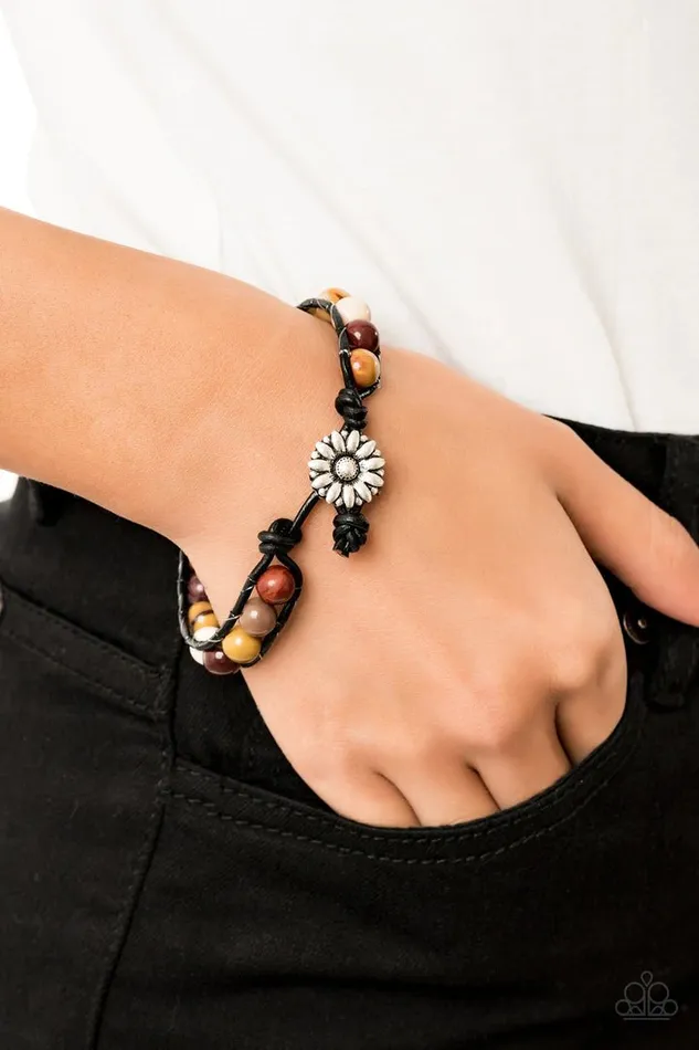 Bracelets Daisy Guru Yellow Bracelet Jewelry by Bretta Paparazzi Accessories