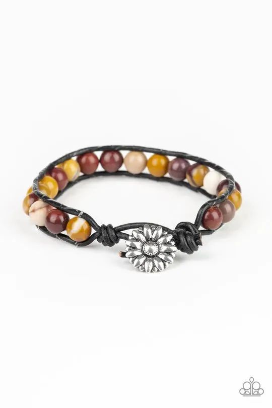 Bracelets Daisy Guru Yellow Bracelet Jewelry by Bretta Paparazzi Accessories