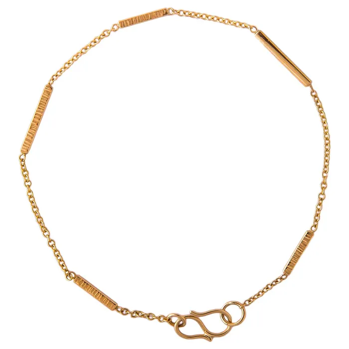 Bracelets Joanna Jablko Jewelry Gold Bar 18 kt gold bracelet