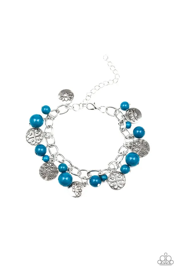 Bracelets Lotus Lagoon Blue BraceletJewelry By Bretta Jewelry by Bretta