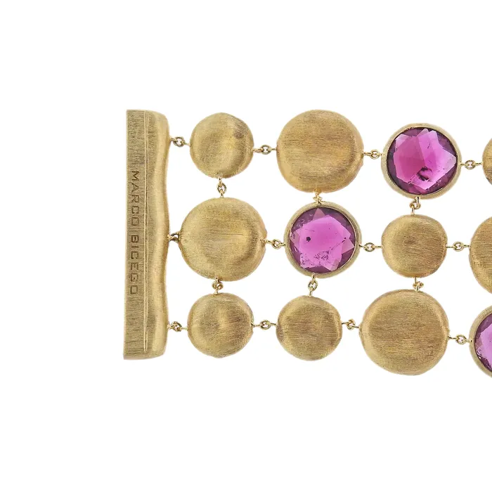 Bracelets Marco Bicego Marco Bicego Jaipur Gold Spessartite Garnet Bracelet
