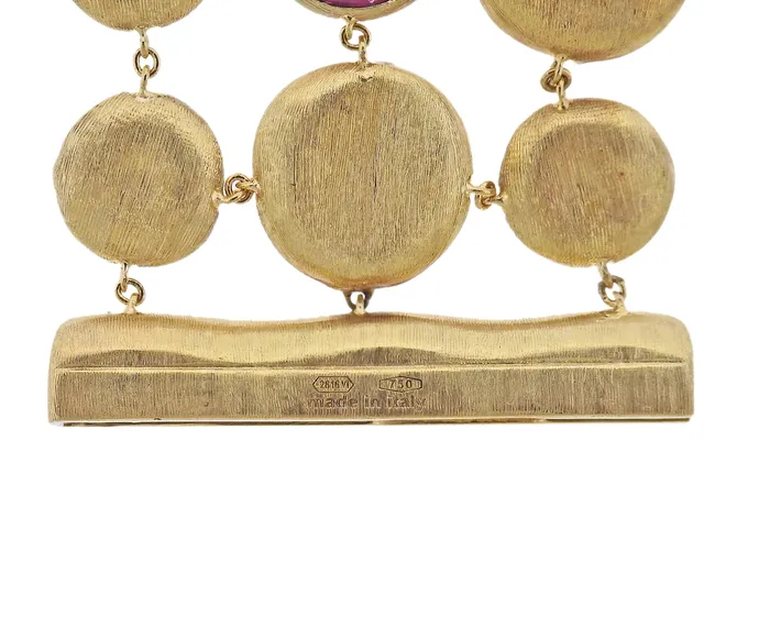 Bracelets Marco Bicego Marco Bicego Jaipur Gold Spessartite Garnet Bracelet
